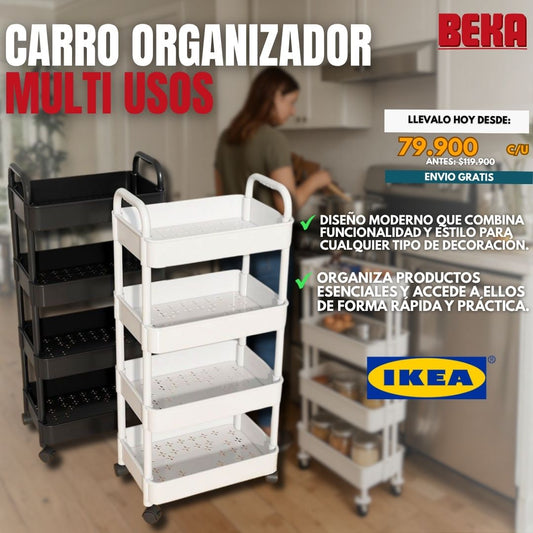 CARRO ORGANIZADOR MULTIUSOS|IKEA®|
