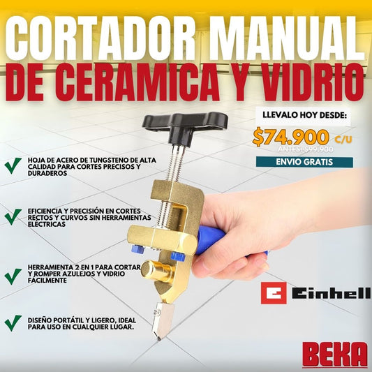 CORTADOR MANUAL DE CERÁMICA Y VIDRIO | EINHELL®|