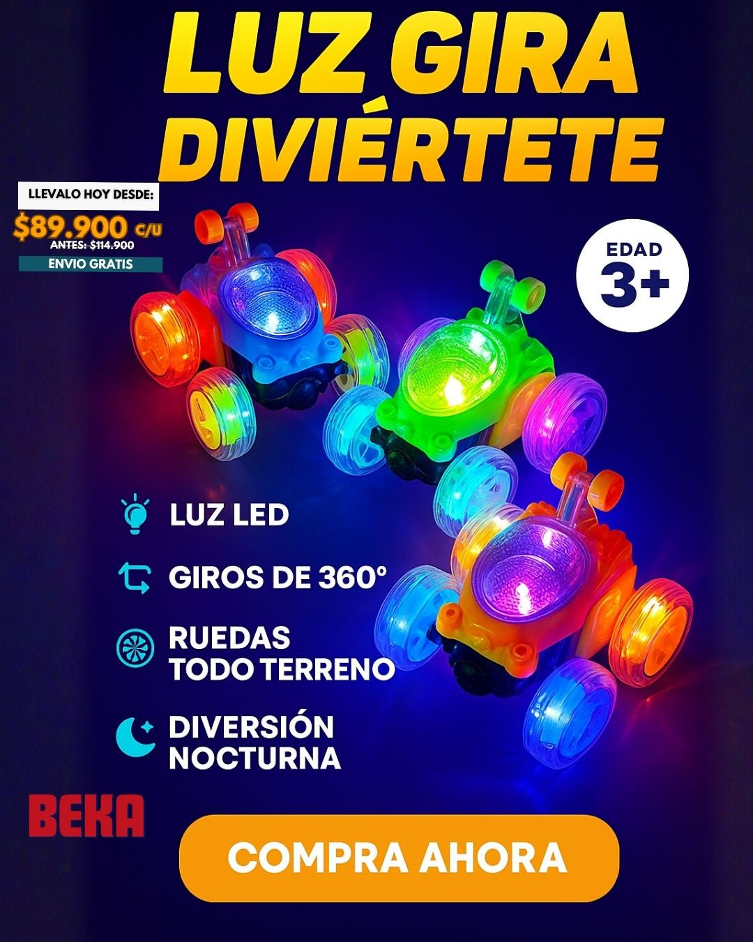 Carro Control Remoto Coche 360°