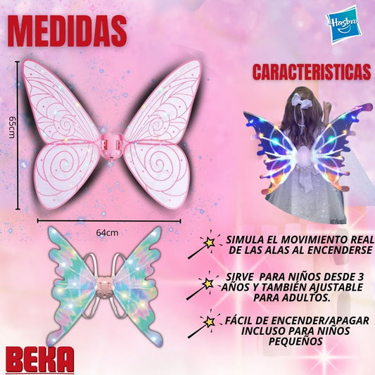 ALAS LED CON MOVIMIENTO REALISTA |HASBRO®|