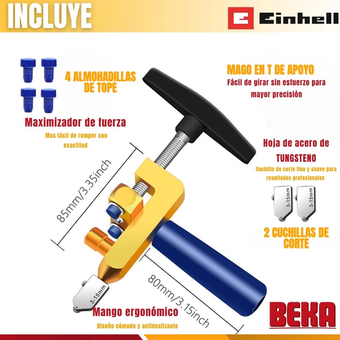 CORTADOR MANUAL DE CERÁMICA Y VIDRIO | EINHELL®|