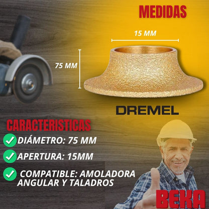 Disco para corte y pulido diamantado |DREMEL®|