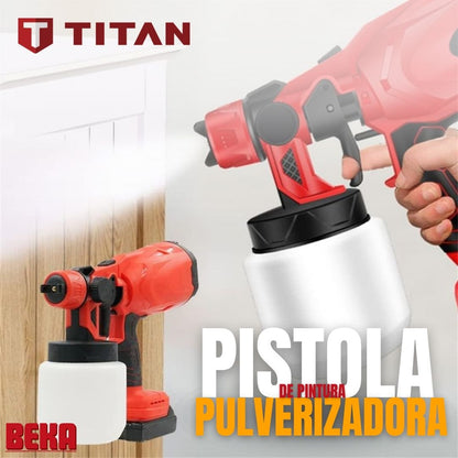 PISTOLA PULVERIZADORA DE PINTURA|TITAN®|
