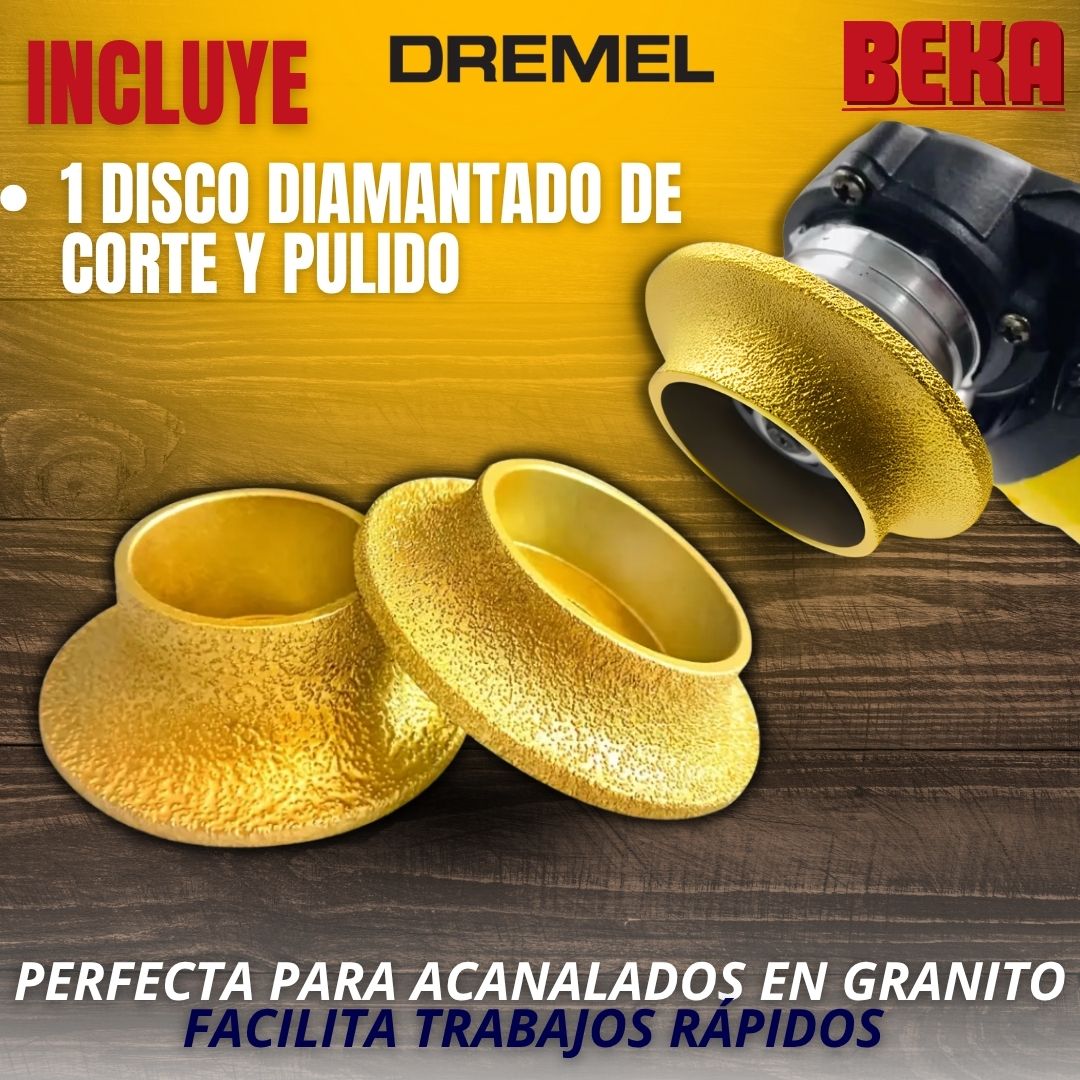 Disco para corte y pulido diamantado |DREMEL®|