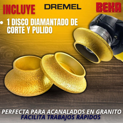 Disco para corte y pulido diamantado |DREMEL®|