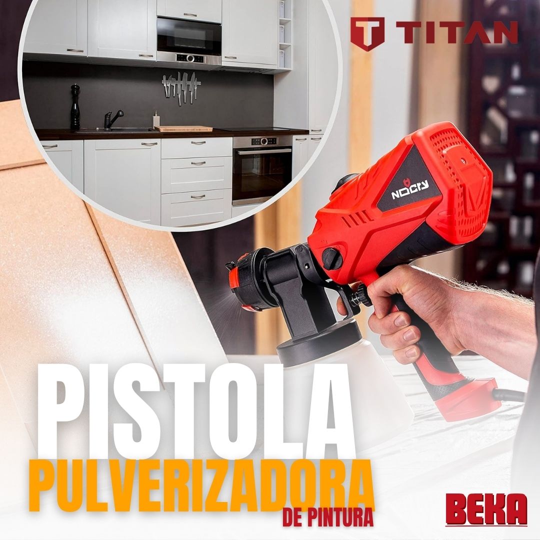 PISTOLA PULVERIZADORA DE PINTURA|TITAN®|