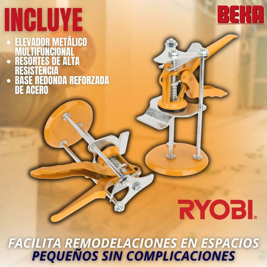 NIVELADOR Y AJUSTE PARA BALDOSAS|RYOBI ®|