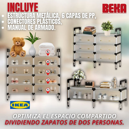 ZAPATERO 2 FILAS 5 NIVELES|IKEA®|