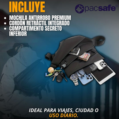 BOLSO ANTIRROBO PREMIUM |PACSAFE®|