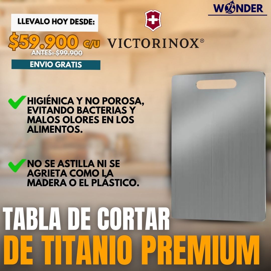 TABLA DE ACERO INOXIDABLE PREMIUM |VICTORINOX®