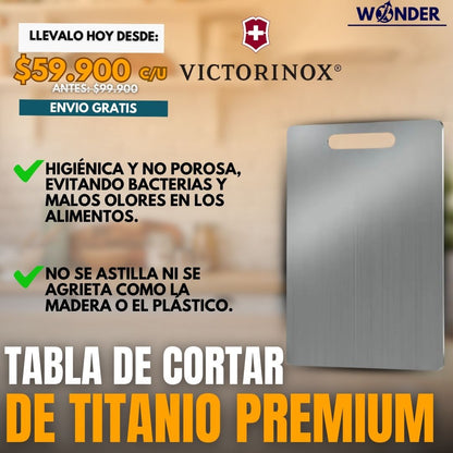 TABLA DE ACERO INOXIDABLE PREMIUM |VICTORINOX®