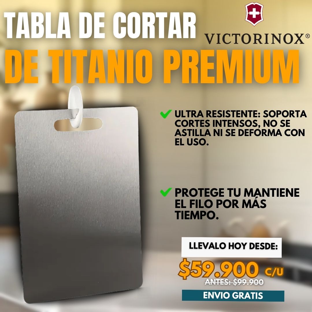 TABLA DE ACERO INOXIDABLE PREMIUM |VICTORINOX®