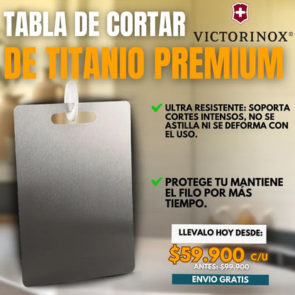 TABLA DE ACERO INOXIDABLE PREMIUM |VICTORINOX®