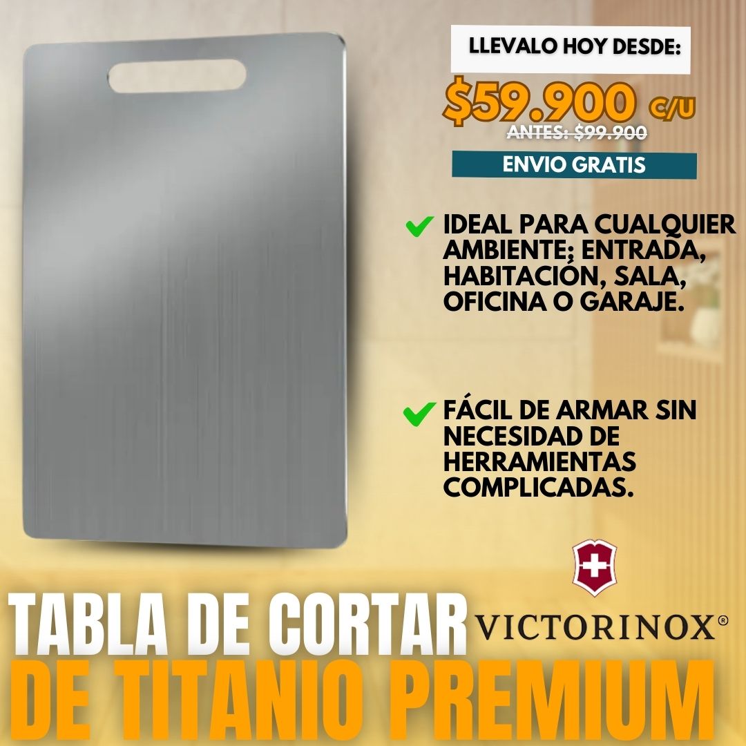 TABLA DE ACERO INOXIDABLE PREMIUM |VICTORINOX®