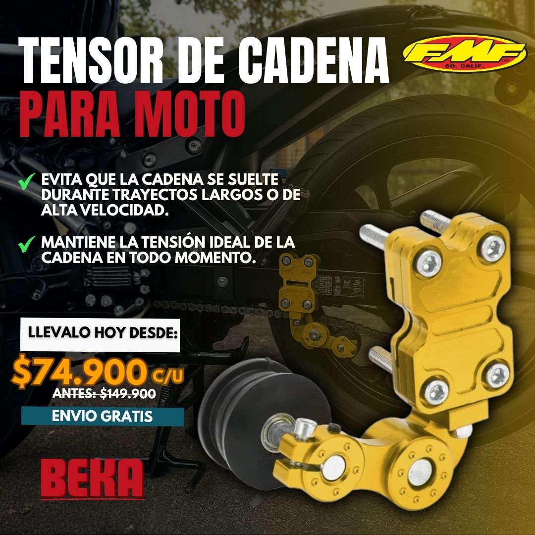 TENSOR CADENA MOTO TIJERA KIT ARRASTRE |FMF®|