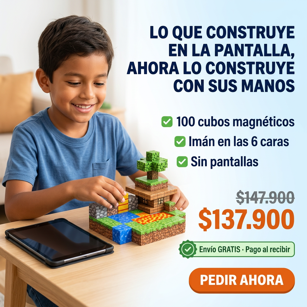Aventura Magnetica Minecraft 100PZ