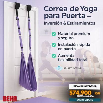CORREA DE YOGA PARA PUERTA AERO YOGA DE ESTIRAMIENTO|UPLIFT ACTIVE®|