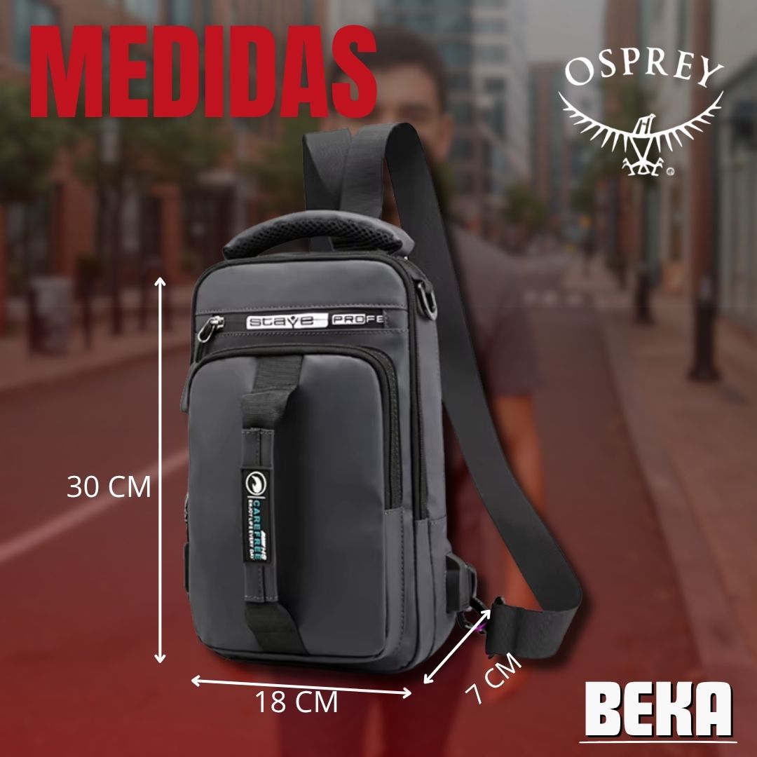BOLSO IMPERMEABLE CON PUERTO USB |OSPREY®|