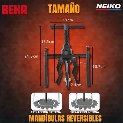 EXTRACTOR DE RODAMIENTOS DE 3 MANDRILES|NEIKO®|