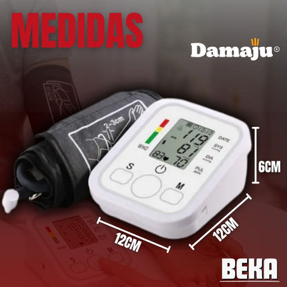 Tensiómetro de brazo digital vos en  español |DAMAJU®|