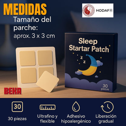 PARCHE PARA DORMIR PACK DE 30 UNIDADES |HODAF®|