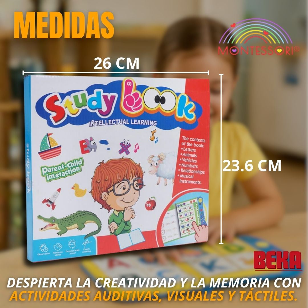 LIBRO INTERACTIVO DE APRENDIZAJE DE INGLES|MONTESSORI®|