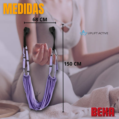 CORREA DE YOGA PARA PUERTA AERO YOGA DE ESTIRAMIENTO|UPLIFT ACTIVE®|