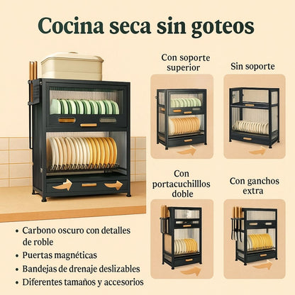 ESCURRIDOR Y PLATERO DOS NIVELES DE LUJO