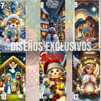 FUNDA NAVIDEÑA PREMIUM® PARA PUERTA