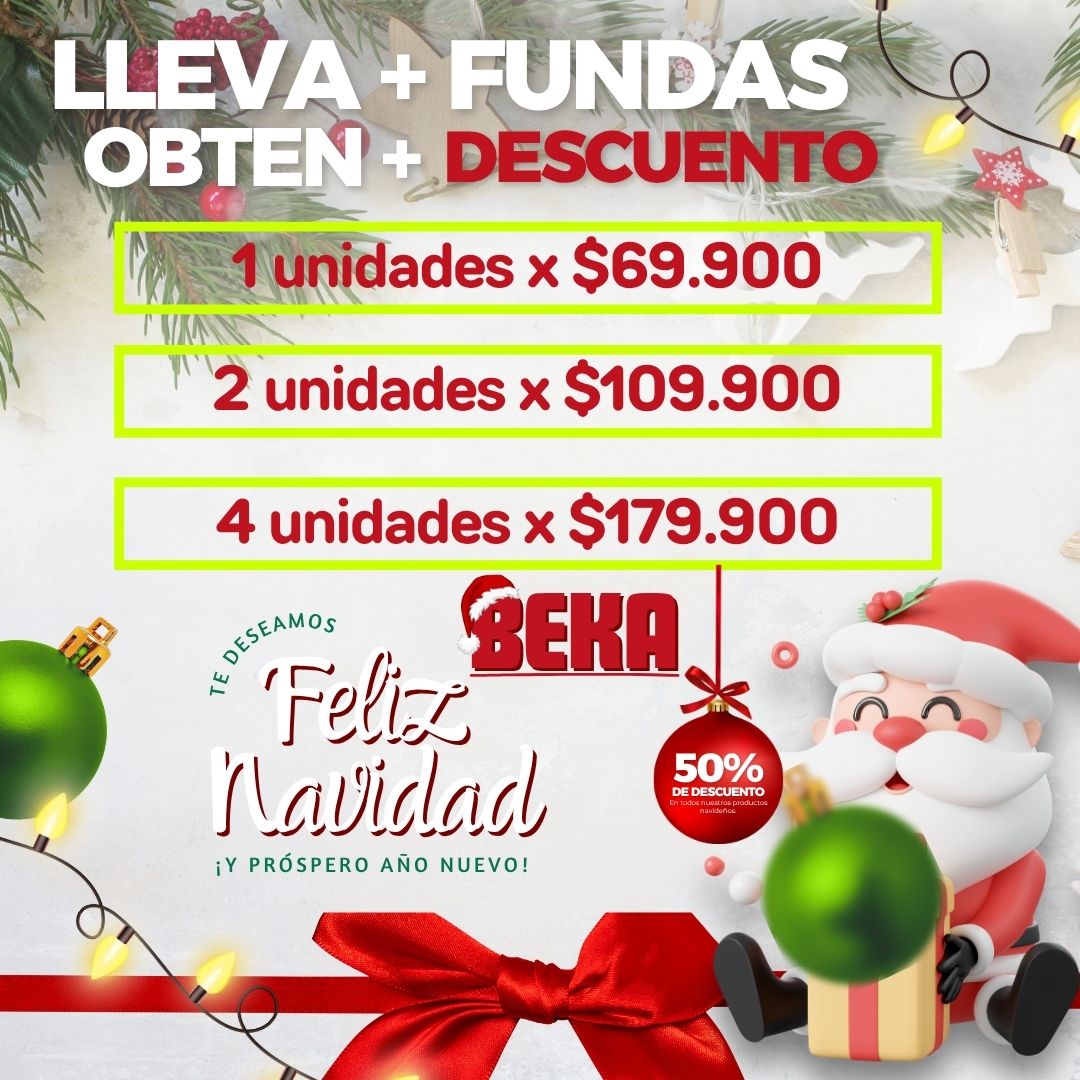 FUNDA NAVIDEÑA PREMIUM® PARA PUERTA