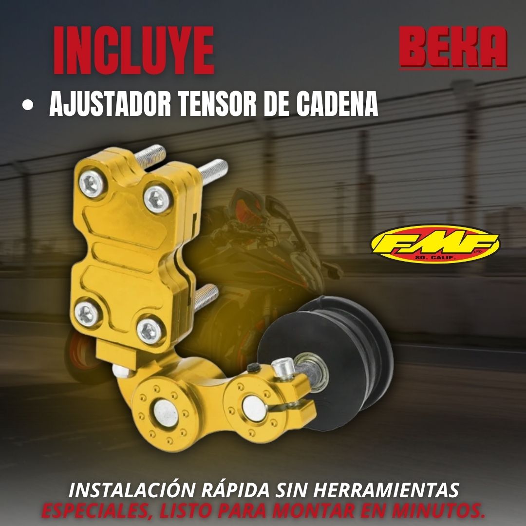 TENSOR CADENA MOTO TIJERA KIT ARRASTRE |FMF®|