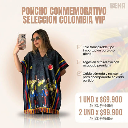 PONCHO CONMEMORATIVO SELECCION COLOMBIA VIP