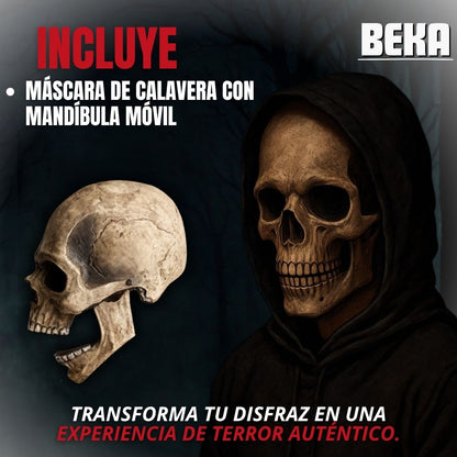 Mascara Calavera Halloween mandíbula móvil |NECA ®|