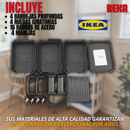 CARRO ORGANIZADOR MULTIUSOS|IKEA®|