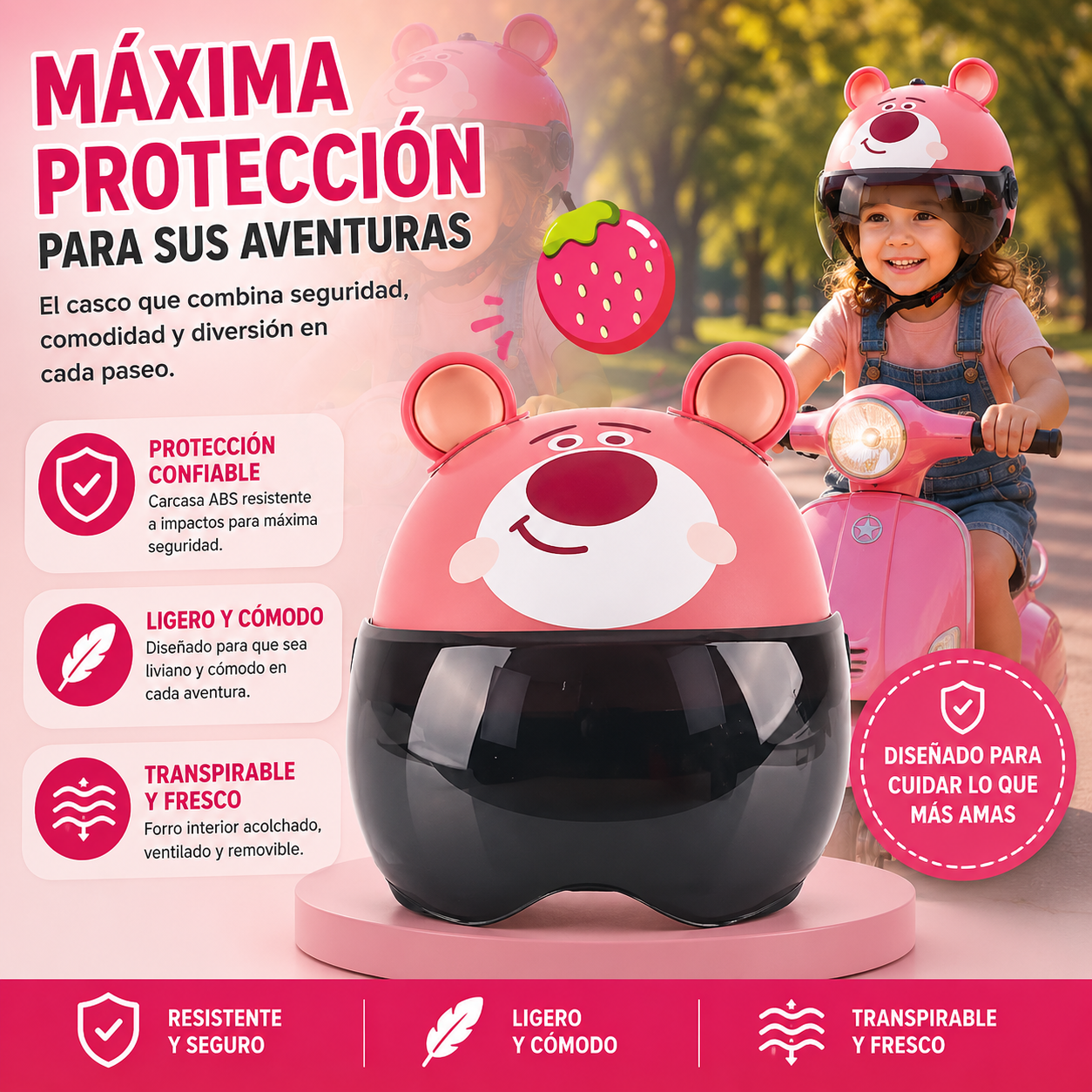 CASCOS PARA NIÑAS