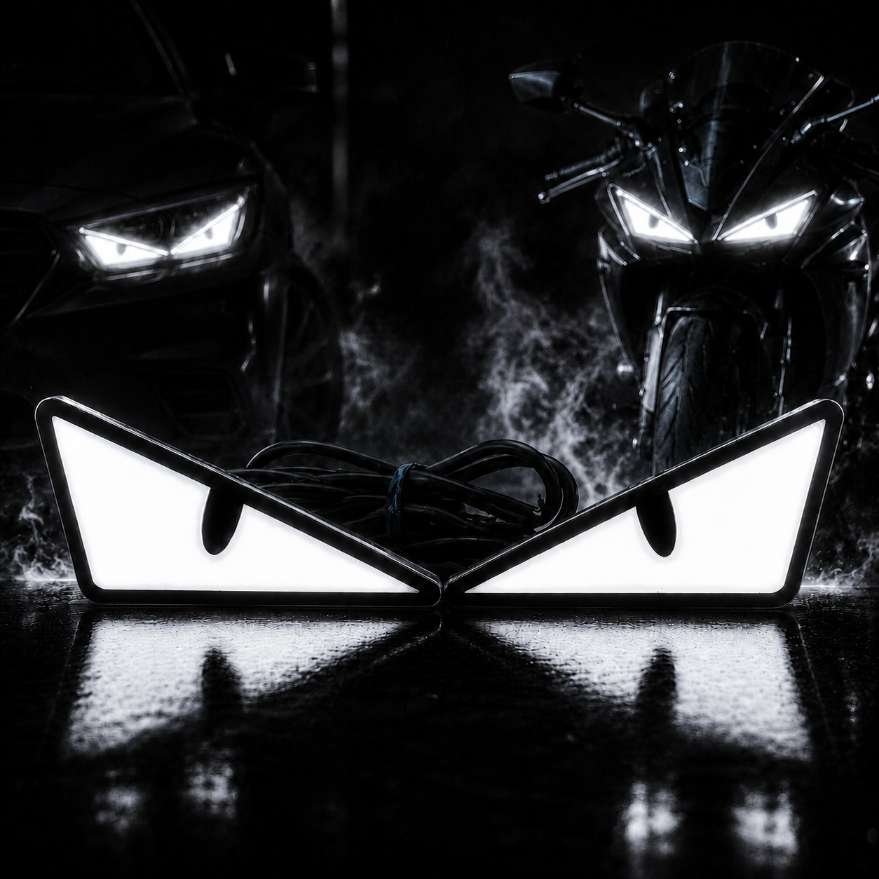 OJOS LED PARA MOTO
