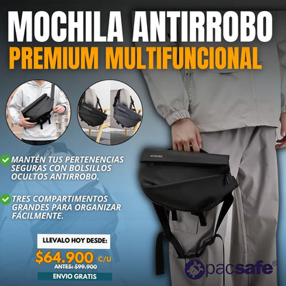BOLSO ANTIRROBO PREMIUM |PACSAFE®|