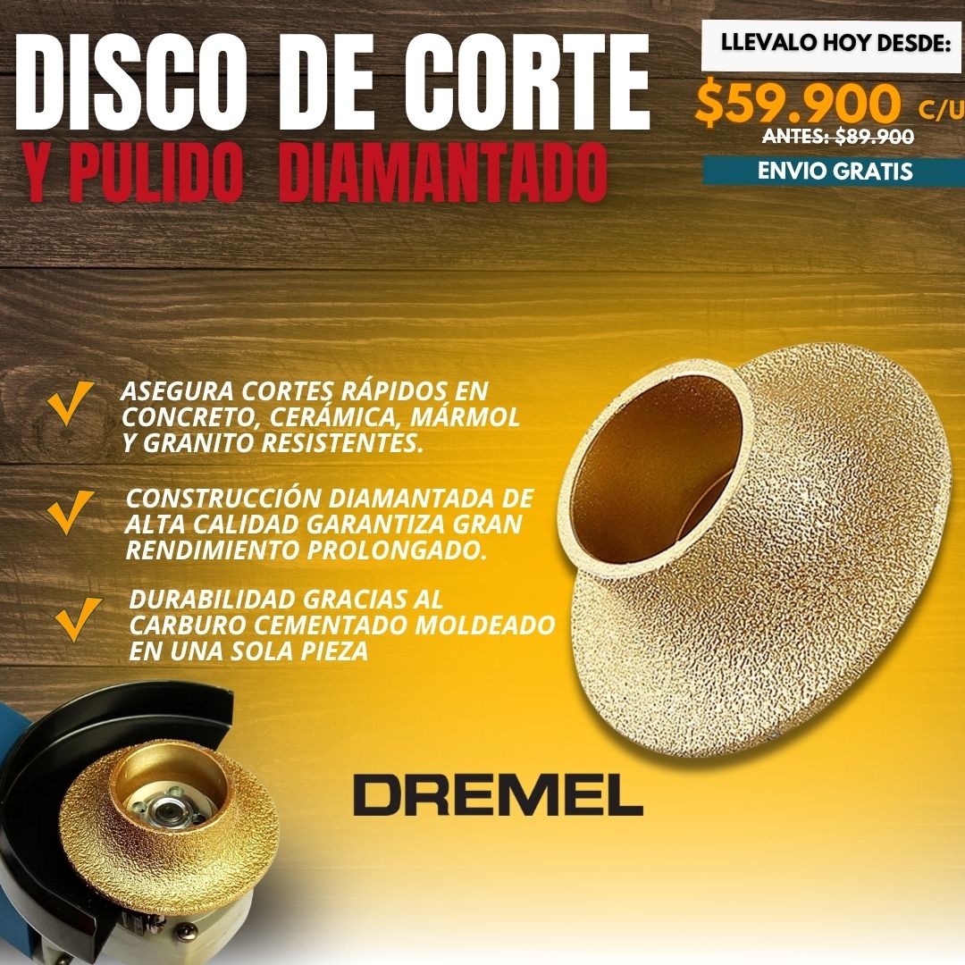 Disco para corte y pulido diamantado |DREMEL®|