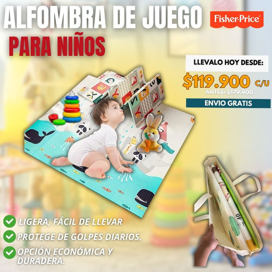 ALFOMBRA DE JUEGO PARA NIÑOS|FISHER PRICE®|