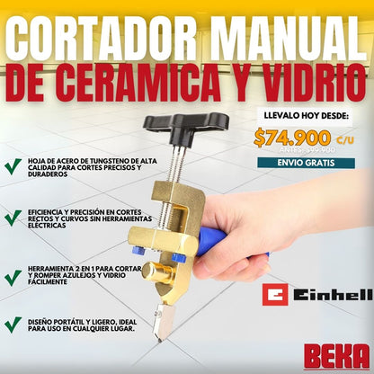 CORTADOR MANUAL DE CERÁMICA Y VIDRIO | EINHELL®|