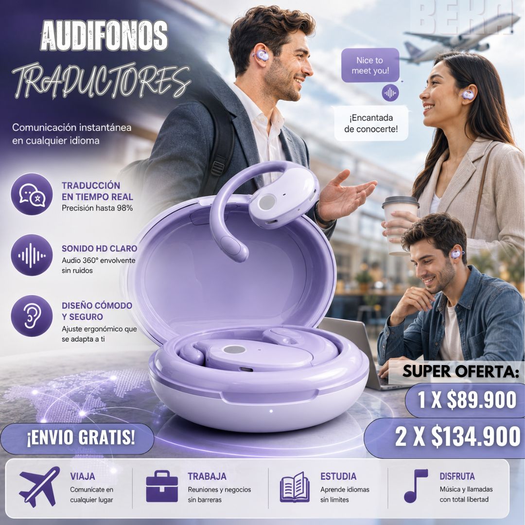 AUDIFONOS TRADUCTORES