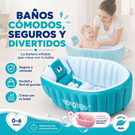 BAÑERA INFLABLE PARA BEBE