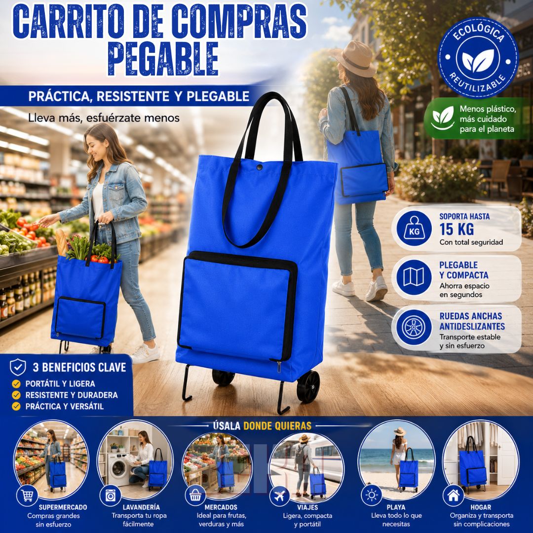 CARRITO DE COMPRAS PLEGABLE