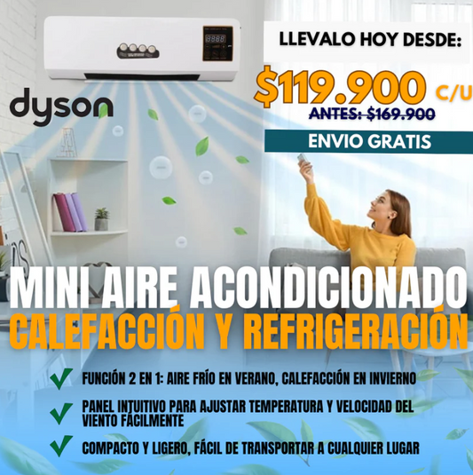AIRE ACONDICIONADO 2 EN 1 DYSON® | CALEFACCIÓN Y REFRIGERACIÓN