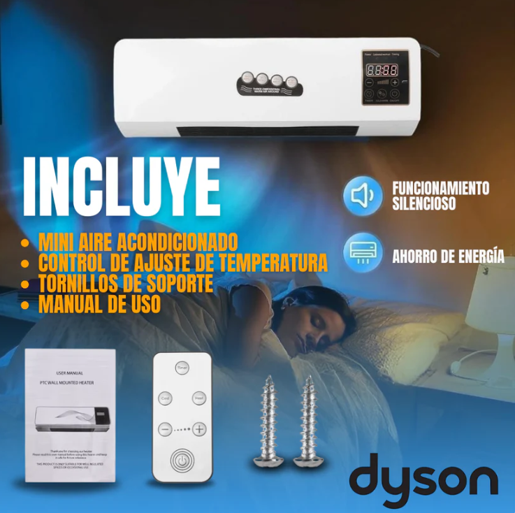 AIRE ACONDICIONADO 2 EN 1 DYSON® | CALEFACCIÓN Y REFRIGERACIÓN