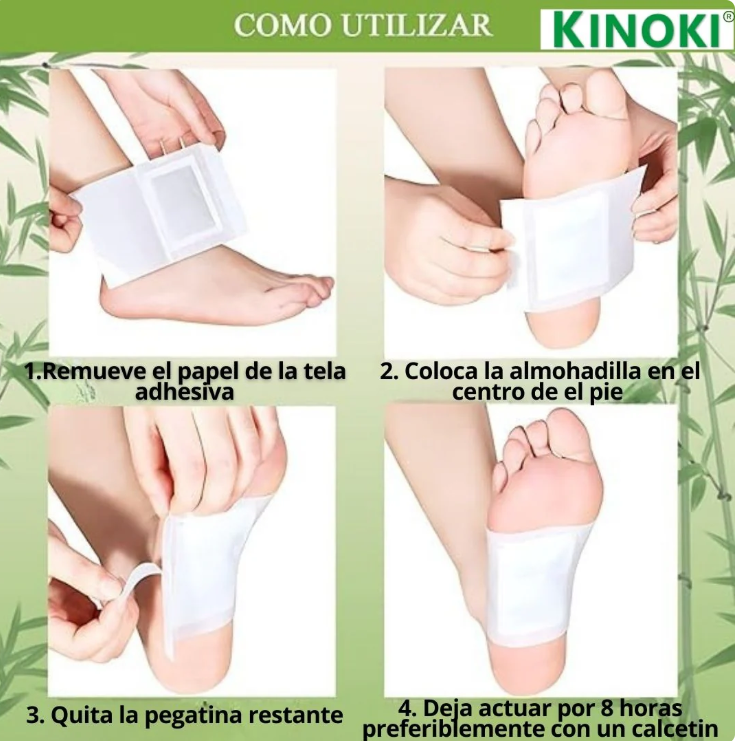 PARCHES DESINTOXICANTES |KINOKI®