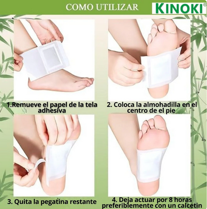 PARCHES DESINTOXICANTES |KINOKI®