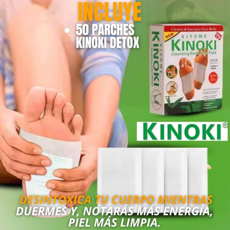 PARCHES DESINTOXICANTES |KINOKI®