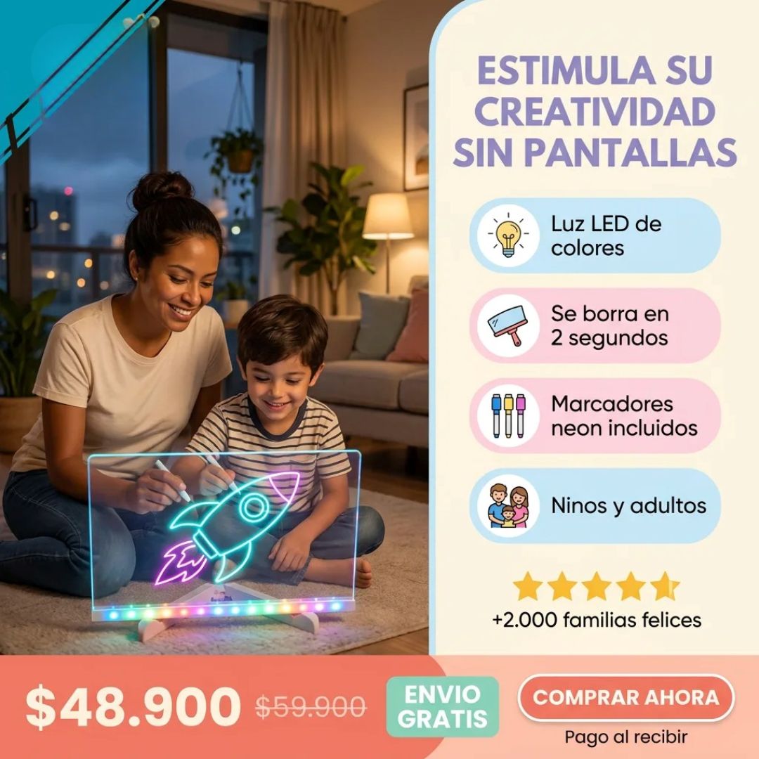 TABLERO LED MAGICO