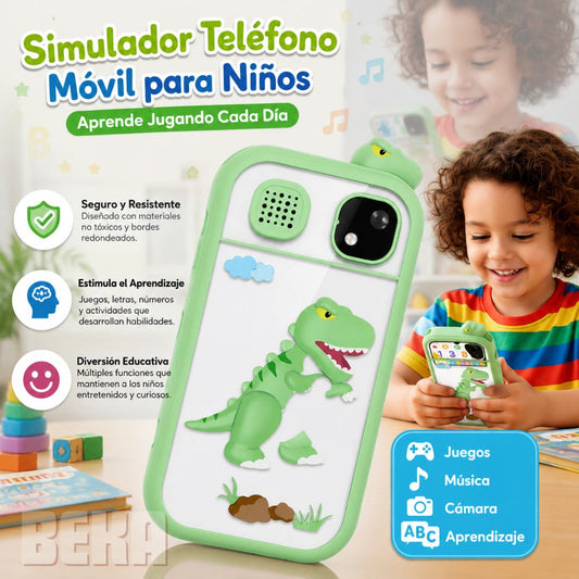 SIMULADOR DE TELEFONO MOVIL PARA NIÑOS
